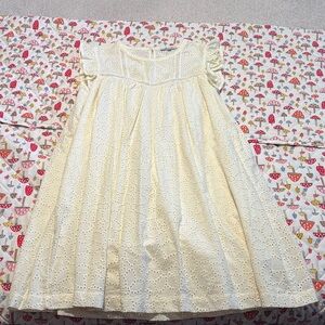 Madewell Cream Eyelet women’s xl dress! Wedding beachy spring flirty girly